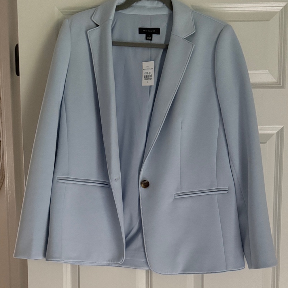 Ann Taylor Women's Light Blue Blazer